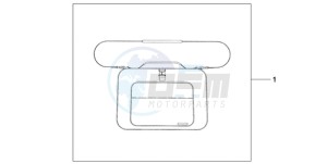 ST13009 Europe Direct - (ED / MME) drawing TOP BOX INNER BAG