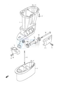 DF 40A drawing Drive Shaft Housing