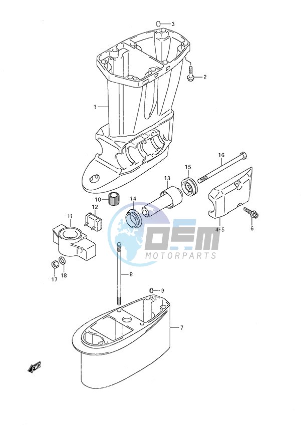 Drive Shaft Housing