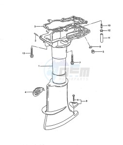 DT 4 drawing Drive Shaft Housing