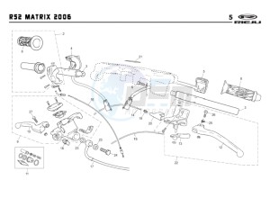 RS2-50-MATRIX-WHITE drawing HANDLEBAR - CONTROLS