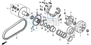 SRX50 drawing DRIVEN FACE