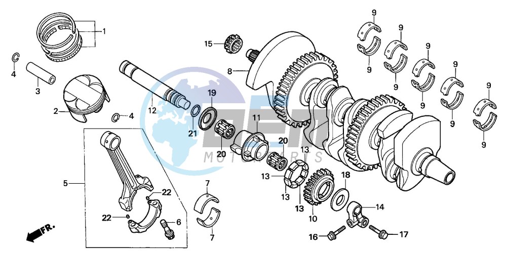 CRANKSHAFT/PISTON