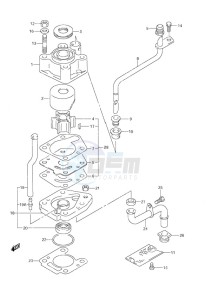 DF 9.9 drawing Water Pump