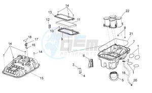 Tuono 1000 v4 R APRC ABS drawing Air box