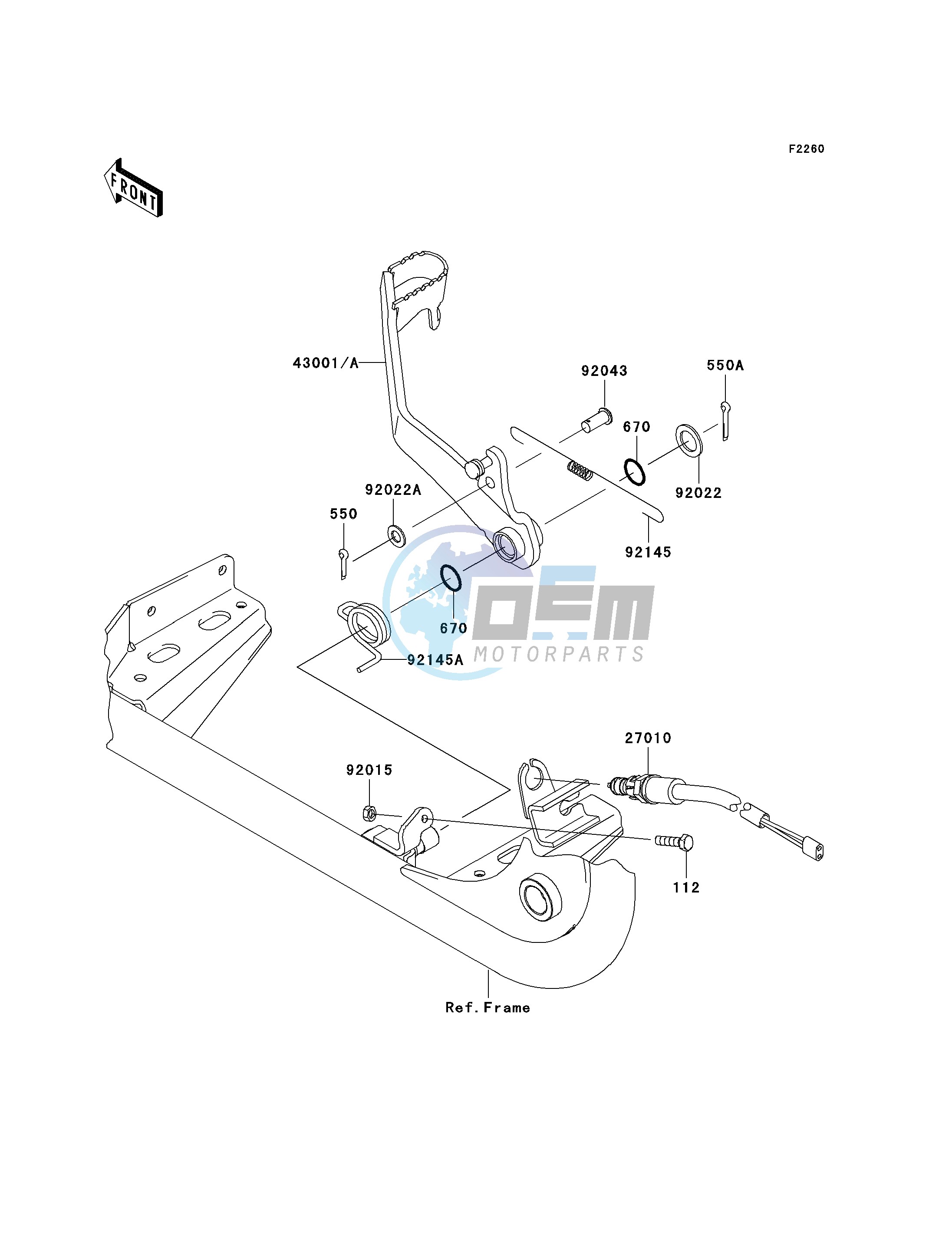 BRAKE PEDAL