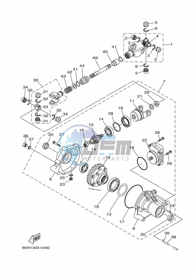 FRONT DIFFERENTIAL