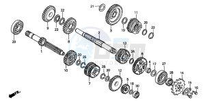 CR85RB drawing TRANSMISSION