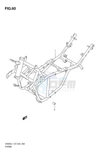 AN650 (E3-E28) Burgman drawing FRAME (AN650L1 E33)