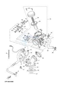 YP125RA (ABS) X-MAX 250 ABS (2DL2 2DL2 2DL2 2DL2) drawing INTAKE