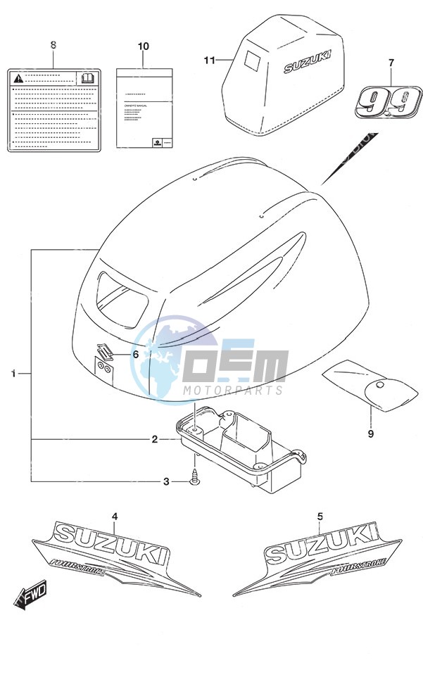 Engine Cover Non-Remote Control