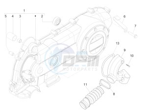 PRIMAVERA 50 25 KMH 4T 2V E 4V NOABS E2 25kmh (EMEA) drawing Crankcase cover - Crankcase cooling