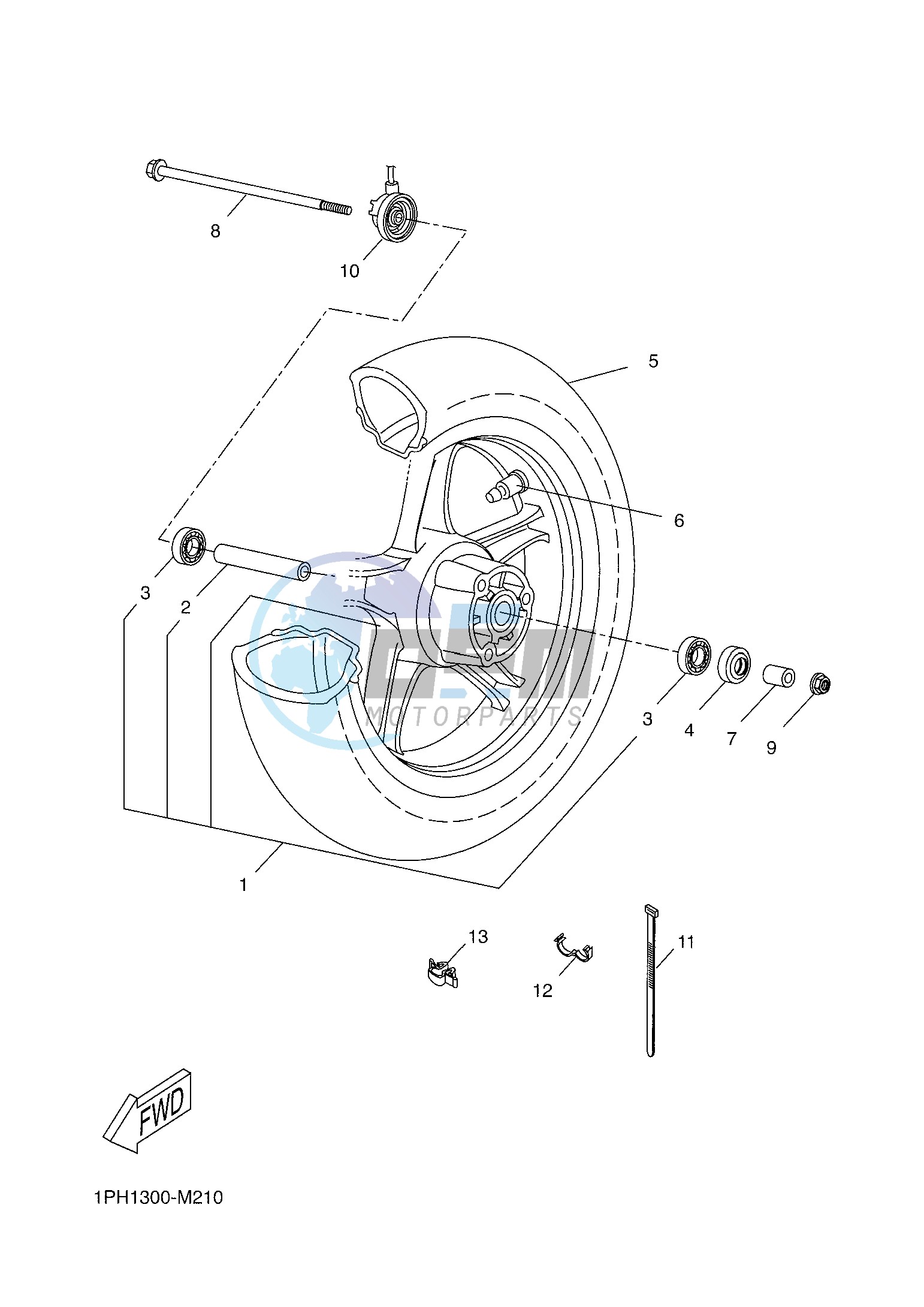 FRONT WHEEL