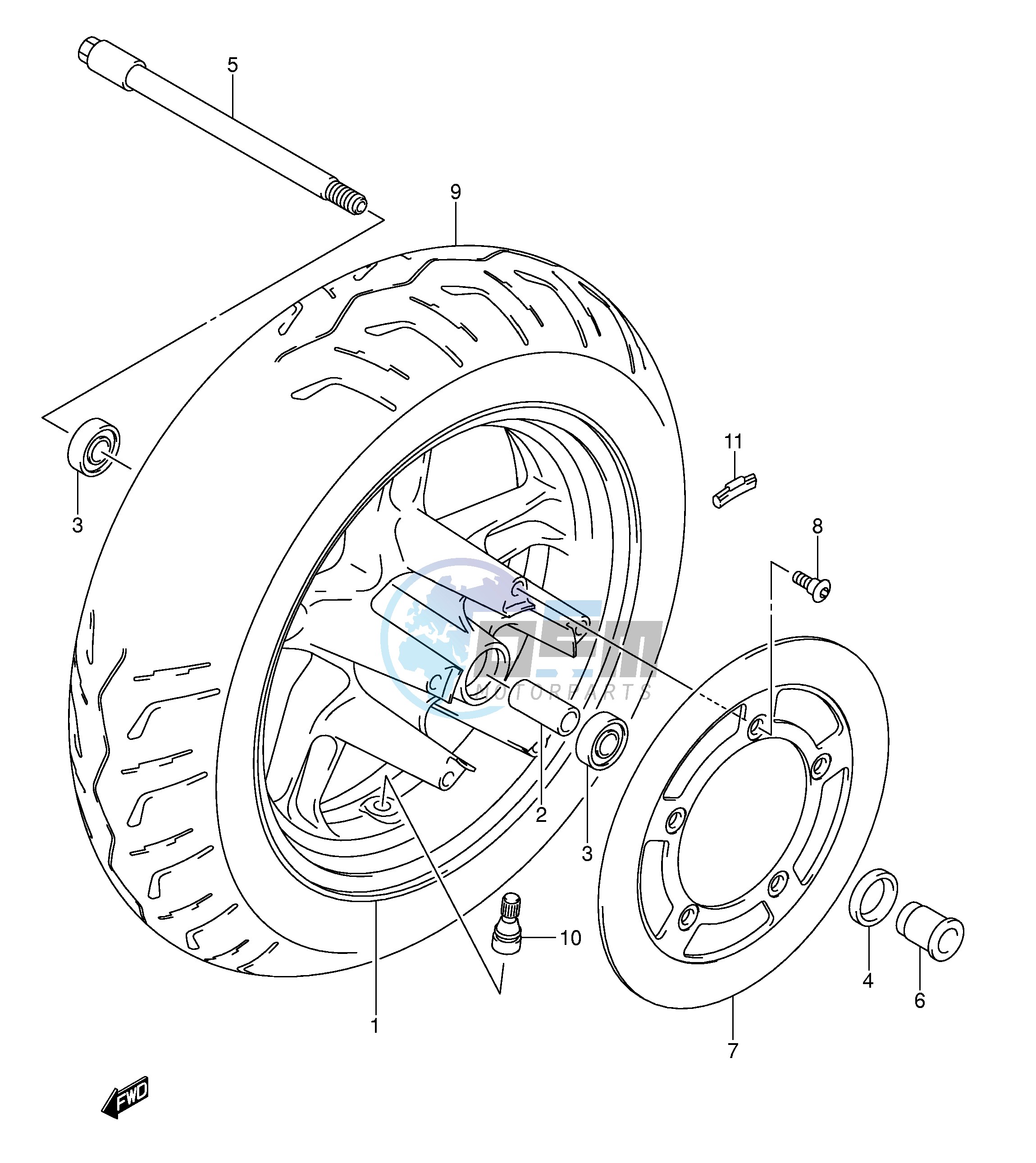 FRONT WHEEL