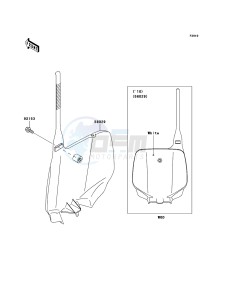 KX85_/_KX85_II KX85BBF EU drawing Accessory