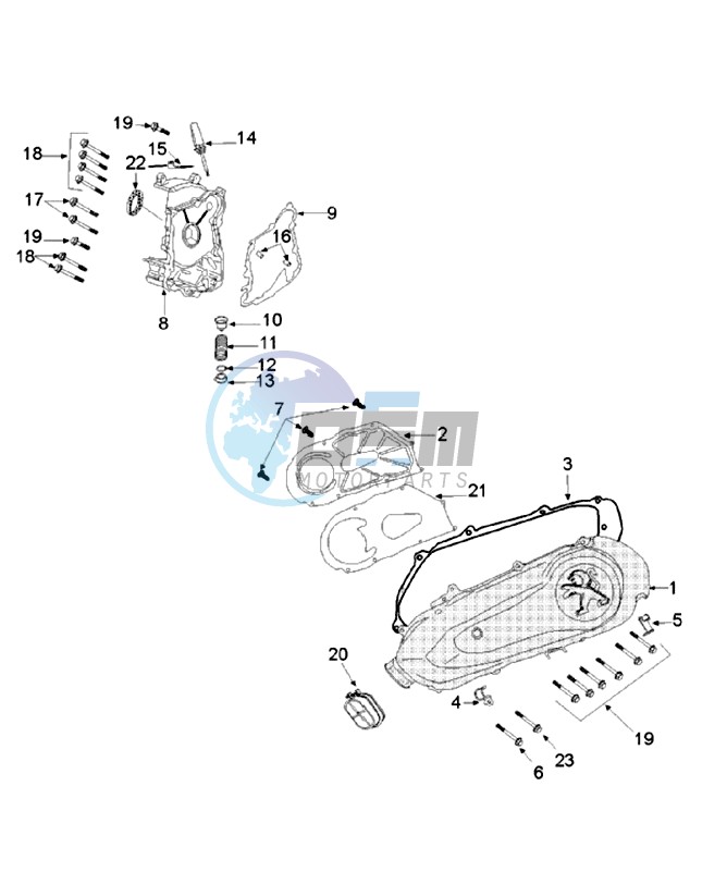 CRANKCASE COVER