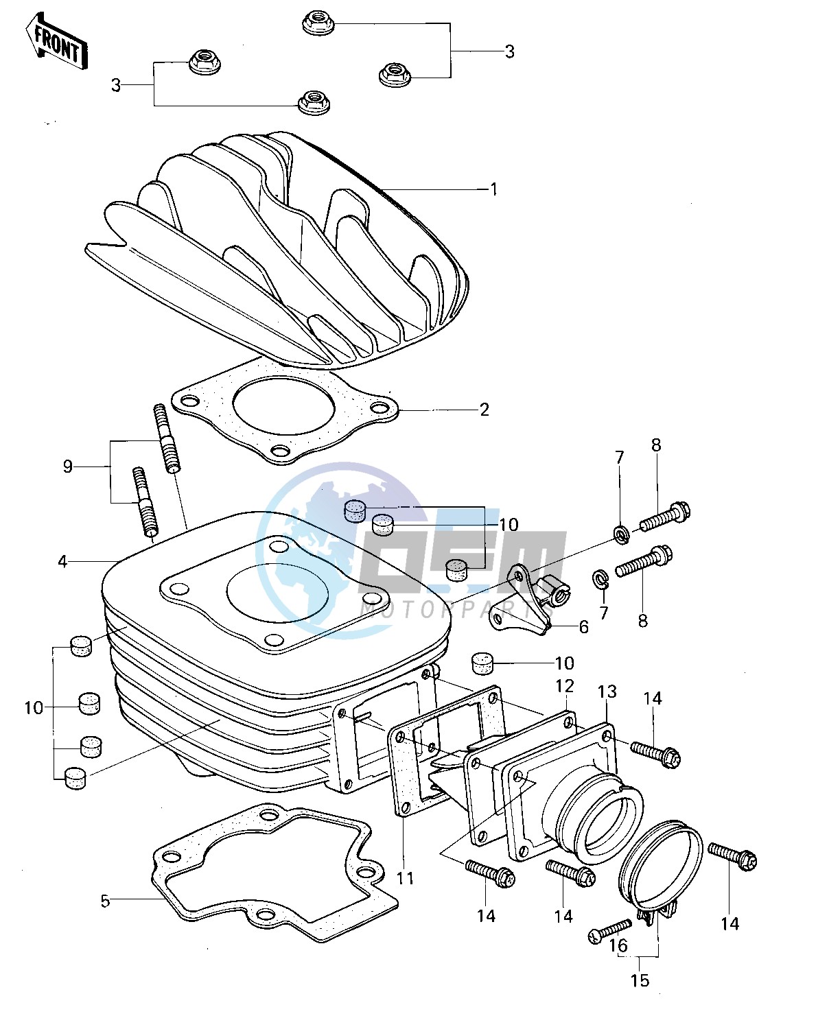 CYLINDER HEAD_CYLINDER_REED VALVE