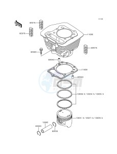 KLF 300 B [BAYOU 300] (B1-B4) [BAYOU 300] drawing CYLINDER_PISTON