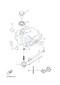 CW50 BW'S (5WWS) drawing FUEL TANK