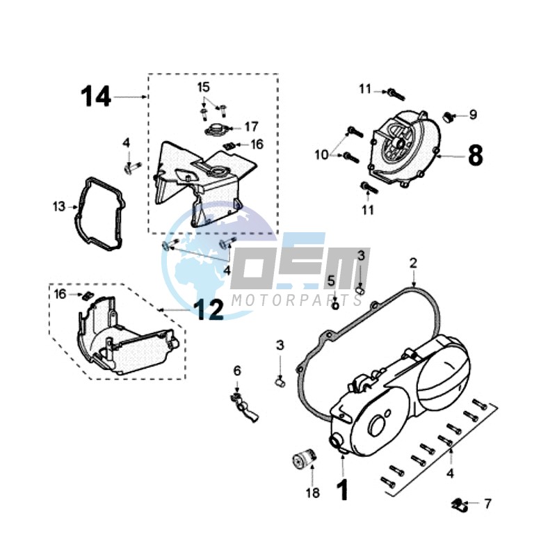 CRANKCASE COVER