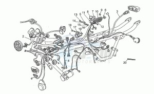 Nevada 750 drawing Electrical system I