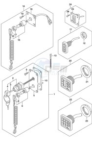 DF 200AP drawing Switch