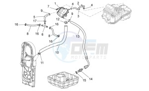 Breva 1200 drawing Blow-by system