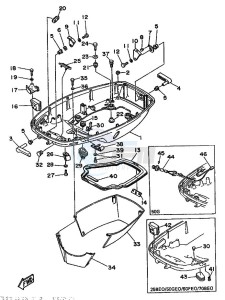 60FEO-60FETO drawing BOTTOM-COWLING