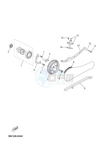 YP125RA X-MAX 125 ABS (BL21 BL21 BL21 BL21) drawing CAMSHAFT & CHAIN