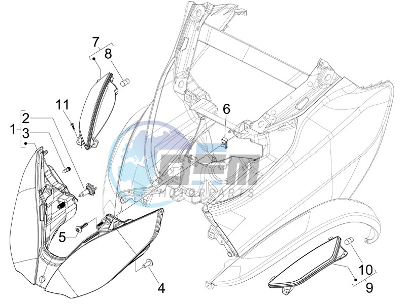 Head lamp - Turn signal lamps