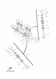 XSR700 MTM690D (BJX2) drawing VALVE