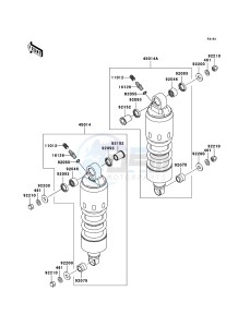 VN1600 MEAN STREAK VN1600B7F GB XX (EU ME A(FRICA) drawing Suspension/Shock Absorber