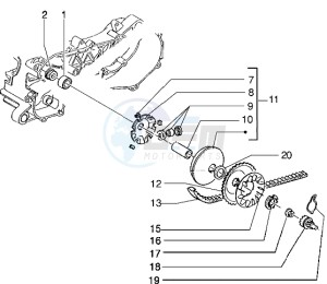 Typhoon 50 m.y. 2004 drawing Driving pulley