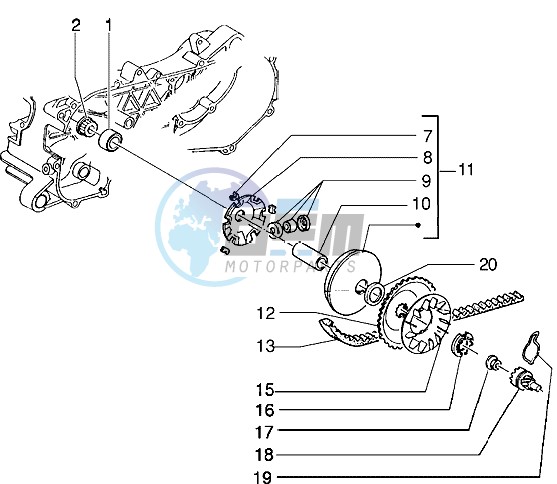 Driving pulley