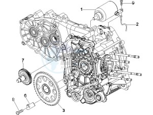 GTS 250 UK drawing Starter - Electric starter