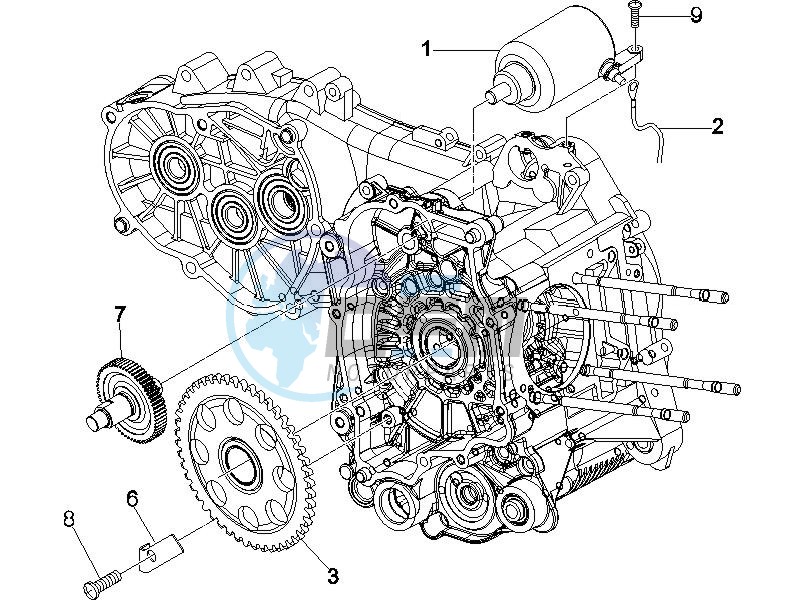 Starter - Electric starter