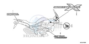 VFR1200XD Europe Direct - (ED) drawing MARK (ED,RU,TH,U)