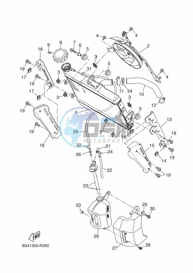 RADIATOR & HOSE