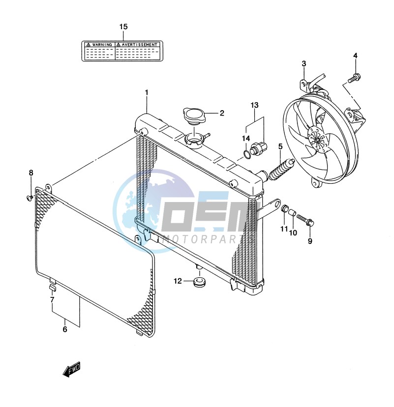 RADIATOR (LT-A500XPL2 P17)