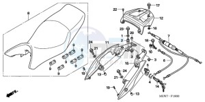 NT700VAA UK - (E / ABS MKH) drawing SEAT