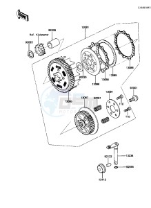 AR 50 A (A1) drawing CLUTCH