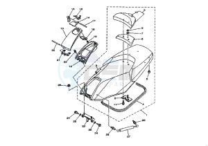 XP T-MAX 500 drawing SEAT