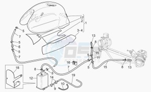 V 11 1100 Cat. Cat. drawing Fuel vapour recover system