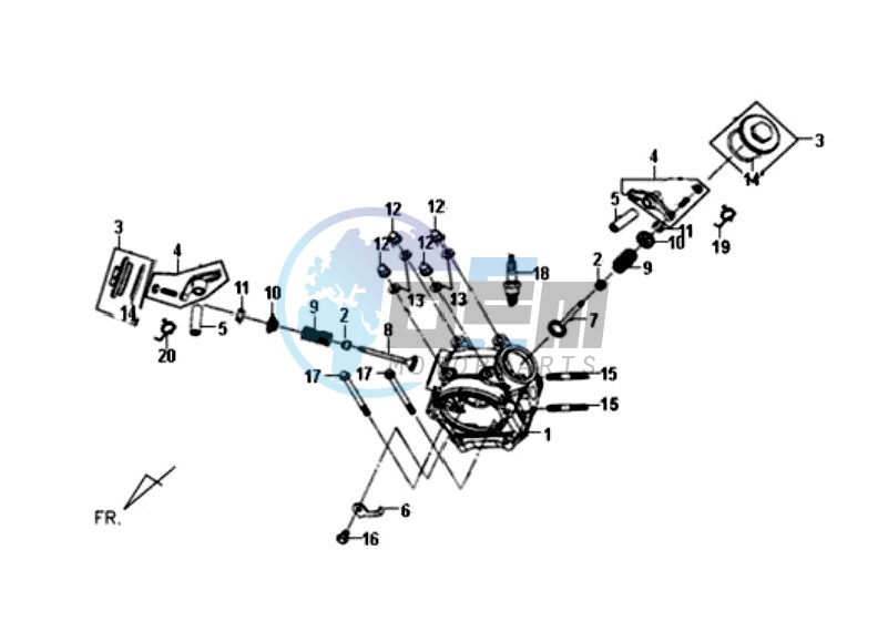 CYLINDER HEAD CPL