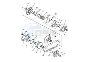 VP VERSITY 300 drawing CLUTCH