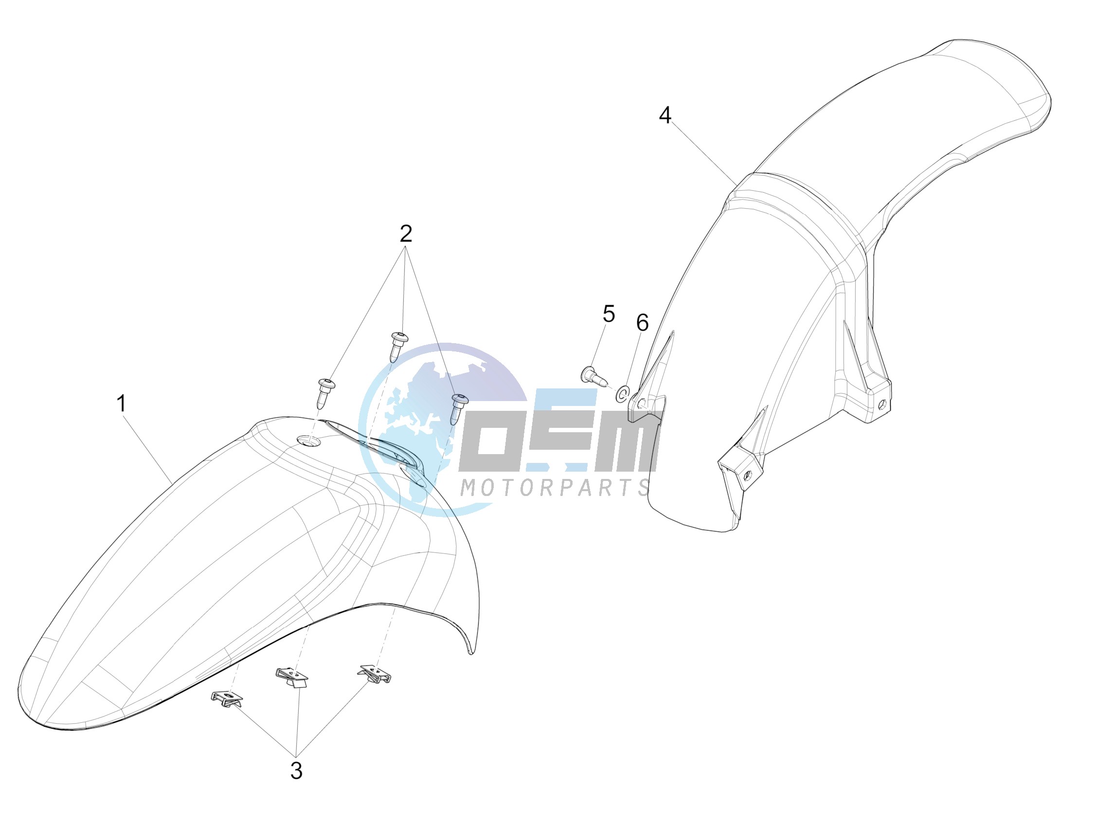 Wheel huosing - Mudguard