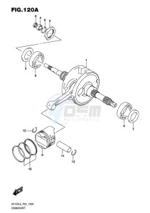 UH125 ABS BURGMAN EU drawing CRANKSHAFT