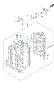 DF 90A drawing Cylinder Block