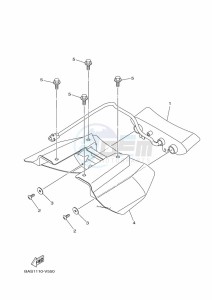 YXZ1000ET YXZ1000R SS (BASU) drawing TAILLIGHT