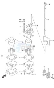 DF 20A drawing Water Pump